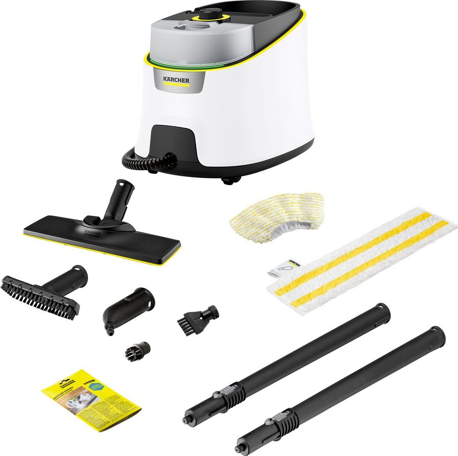 KÄRCHER Dampfreiniger SC 4 DELUXE, 2250 W, Dampfdruck: 4 bar, Aufheizzeit: 3 min., Fläche: ca. 130 m² von Karcher