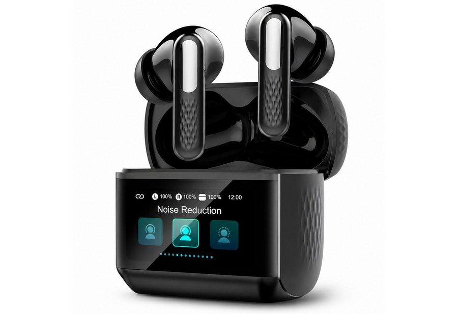 ibettertec TWS Bluetooth 5.4 mit ANC, Touch Control, 40mAh Transparenzmodus In-Ear-Kopfhörer (Reduzierung des Anrufrauschens und Intelligente Bassoptimierung, HiFi Stereo, ANC Noise Cancelling Earbuds, 40 Std Laufzeit, IPX4 Wasserdichte Kabellose Sport Bluetooth Kopfhörer, für Übung, Büro und Langzeitgebrauc) von ibettertec