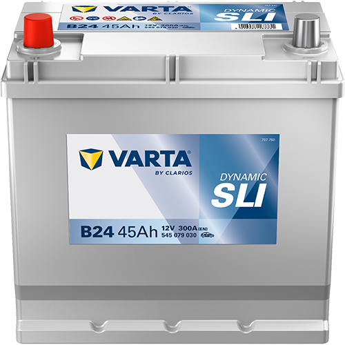 BVD VARTA Dynamic SLI B24 Batterie 545079030K262, B24, 12 V, 45 Ah, 300 A von BVD