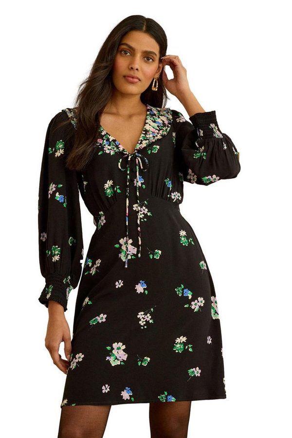 Love & Roses Minikleid Love & Roses Minikleid, übergroßer Kragen, Regular (1-tlg) von Love & Roses