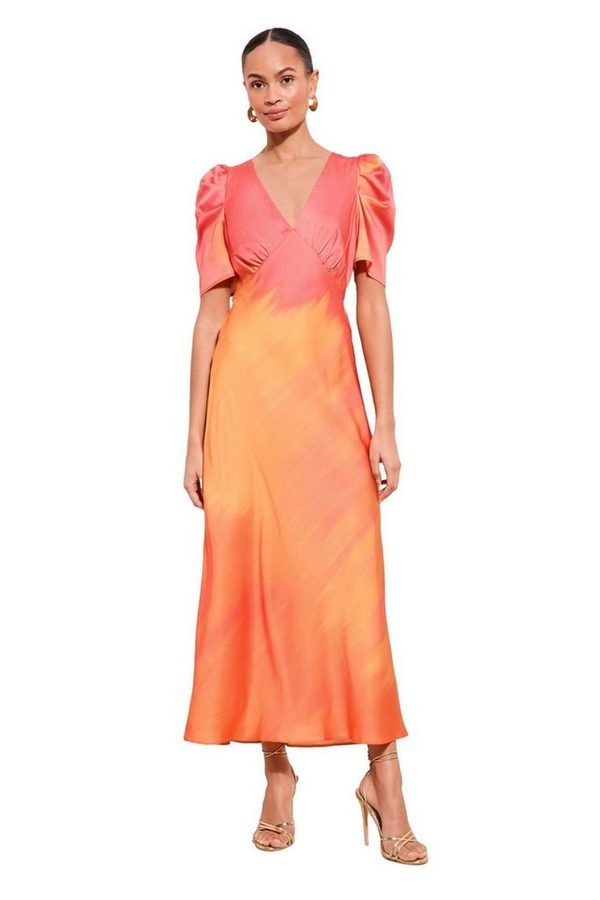 Friends Like These Midikleid Friends Like These Satin-Midikleid, Regular (1-tlg) von Friends Like These