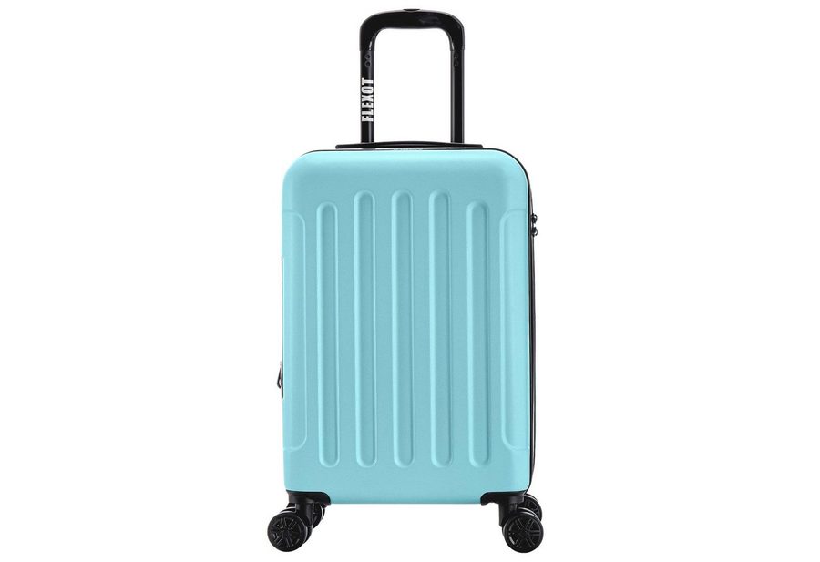 Flexot Hartschalen-Trolley F-3045 (Gr. M, L, XL) – Kofferset – ABS-Hartschale, 4 Rollen, Robuster und moderner Koffer mit vier 360° Rollen und Zahlenschloss von Flexot