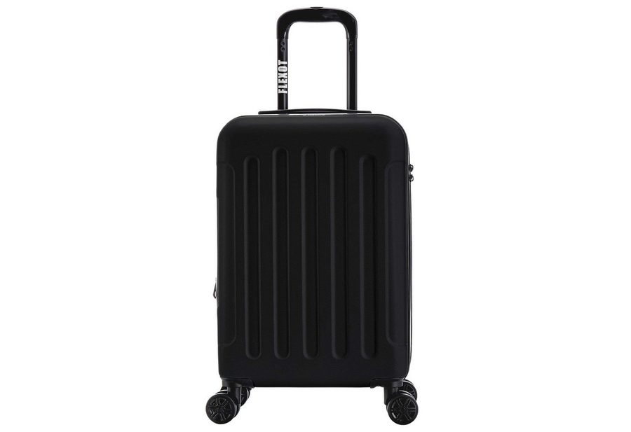 Flexot Hartschalen-Trolley F-3045 (Gr. M, L, XL) – Kofferset – ABS-Hartschale, 4 Rollen, Robuster und moderner Koffer mit vier 360° Rollen und Zahlenschloss von Flexot
