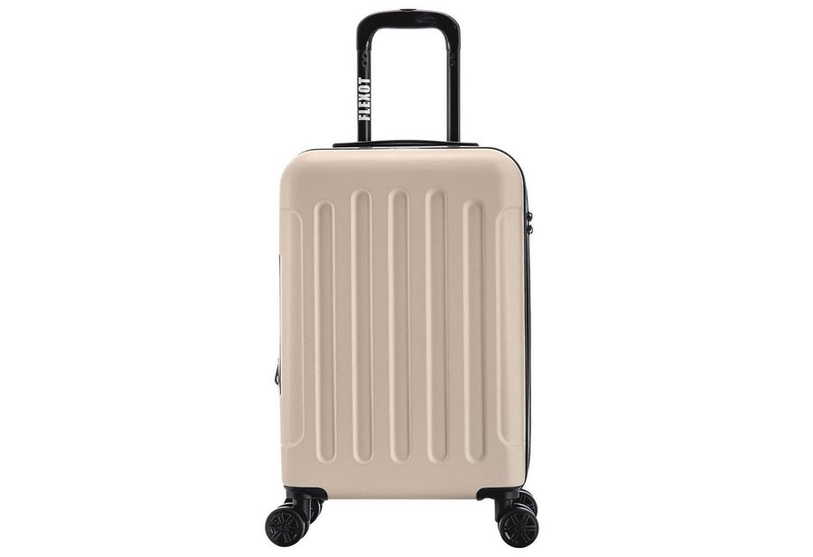 Flexot Hartschalen-Trolley F-3045 (Gr. M, L, XL) – Kofferset – ABS-Hartschale, 4 Rollen, Robuster und moderner Koffer mit vier 360° Rollen und Zahlenschloss von Flexot