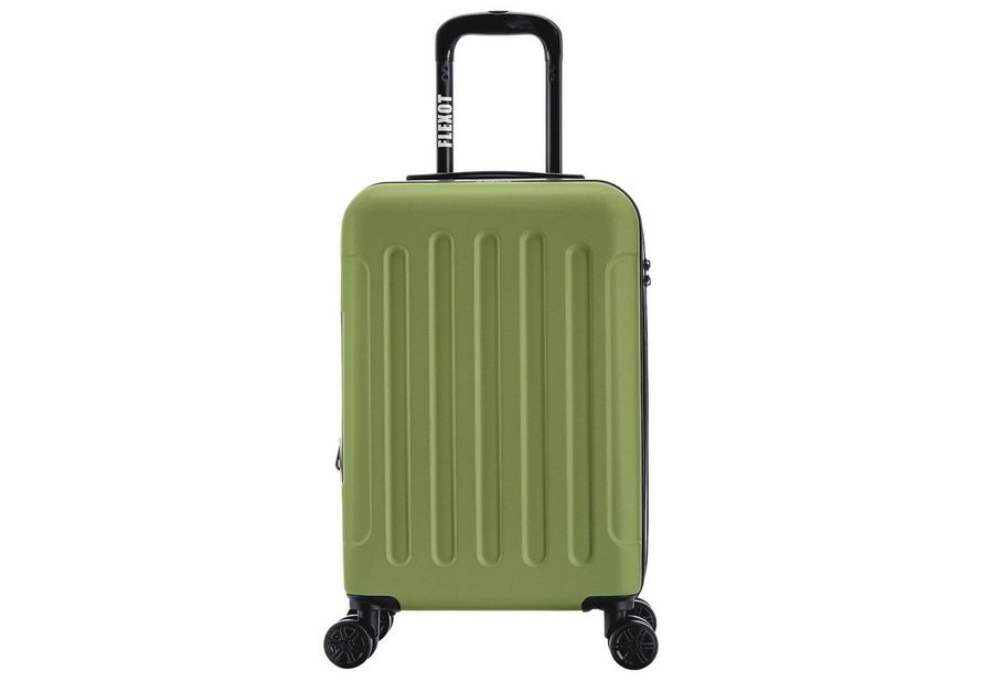 Flexot Hartschalen-Trolley F-3045 (Gr. M, L, XL) – Kofferset – ABS-Hartschale, 4 Rollen, Robuster und moderner Koffer mit vier 360° Rollen und Zahlenschloss von Flexot