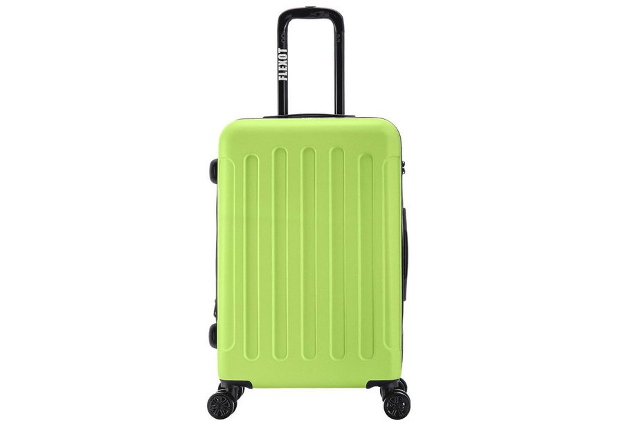 Flexot Hartschalen-Trolley F-3045 (Gr. M, L, XL) – Kofferset – ABS-Hartschale, 4 Rollen, Robuster und moderner Koffer mit vier 360° Rollen und Zahlenschloss von Flexot