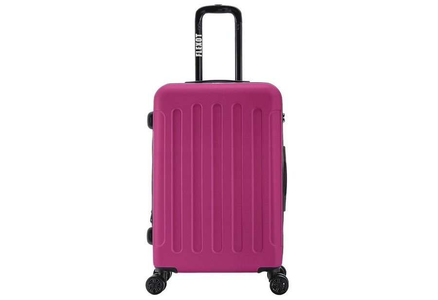 Flexot Hartschalen-Trolley F-3045 (Gr. M, L, XL) – Kofferset – ABS-Hartschale, 4 Rollen, Robuster und moderner Koffer mit vier 360° Rollen und Zahlenschloss von Flexot