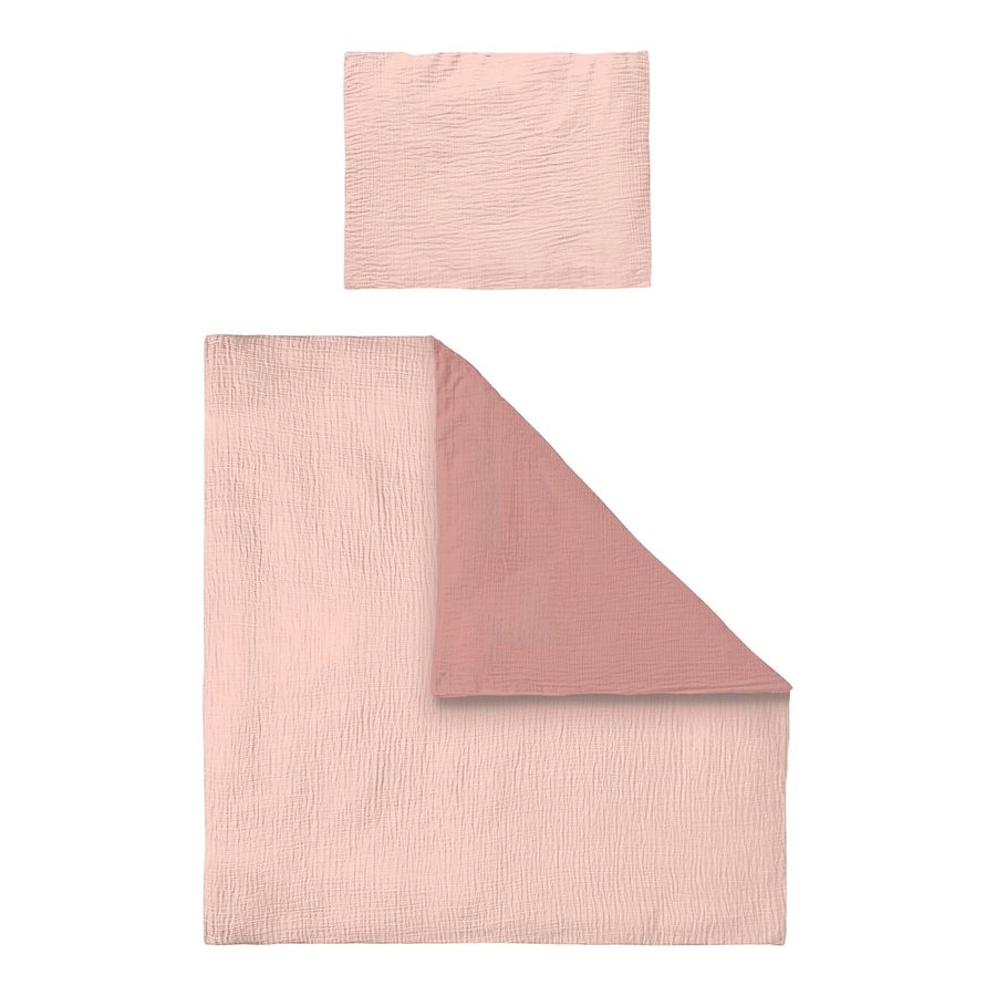 Bornino Home Wende-Bettwäsche Musselin 35x40/80x80 cm von BORNINO HOME