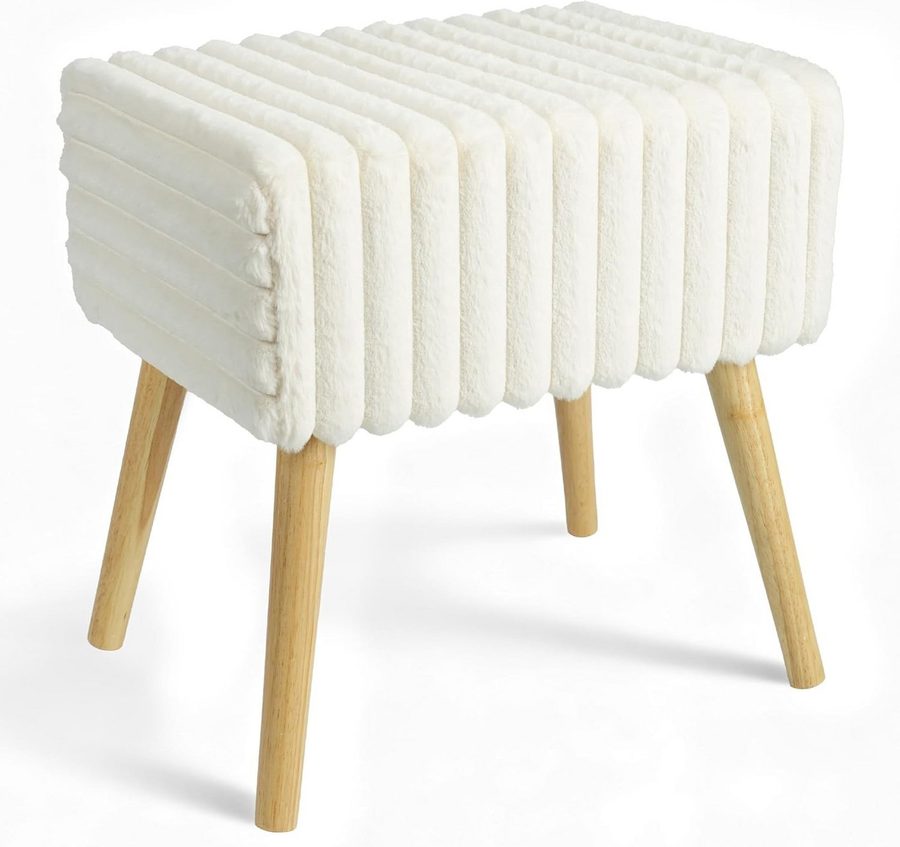 Zedelmaier Hocker Hocker schminktisch Fußhocker Schminkhocker Polsterhocker (ZD3645) von Zedelmaier