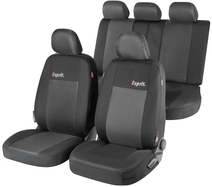 Walser Autositzbezug Esprit Coll. Premium Zipp-It - schwarz von Walser
