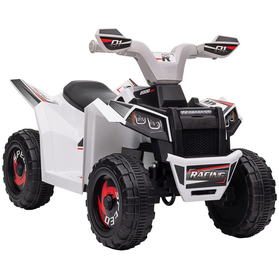 HOMCOM Elektro Kinderquad, Mini Elektroquad mit Vorwärts-, Rückwärtsfunktion von HOMCOM