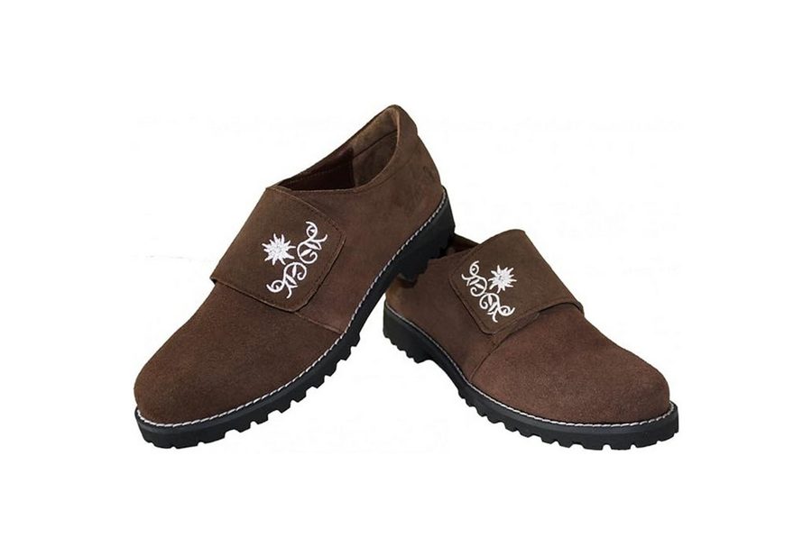 German Wear D-Haferl-2 dbraun Haferlschuh Haferlschuhe Trachtenschuhe für Trachten D.Braun von German Wear
