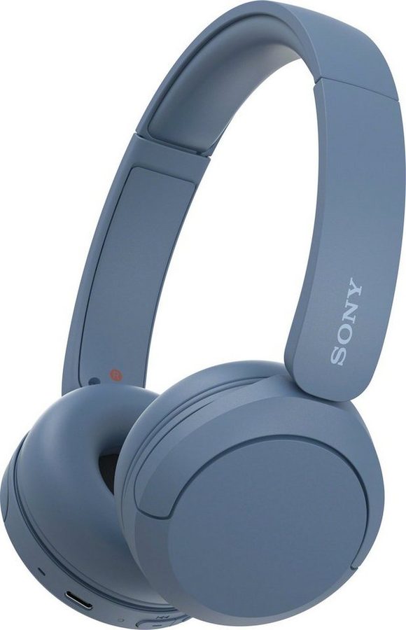 Sony WHCH520 On-Ear-Kopfhörer (Freisprechfunktion, Rauschunterdrückung, Sprachsteuerung, kompatibel mit Siri, Google Assistant, Siri, Bluetooth, 200 Std. Max. Akkulaufzeit (Standby) von Sony