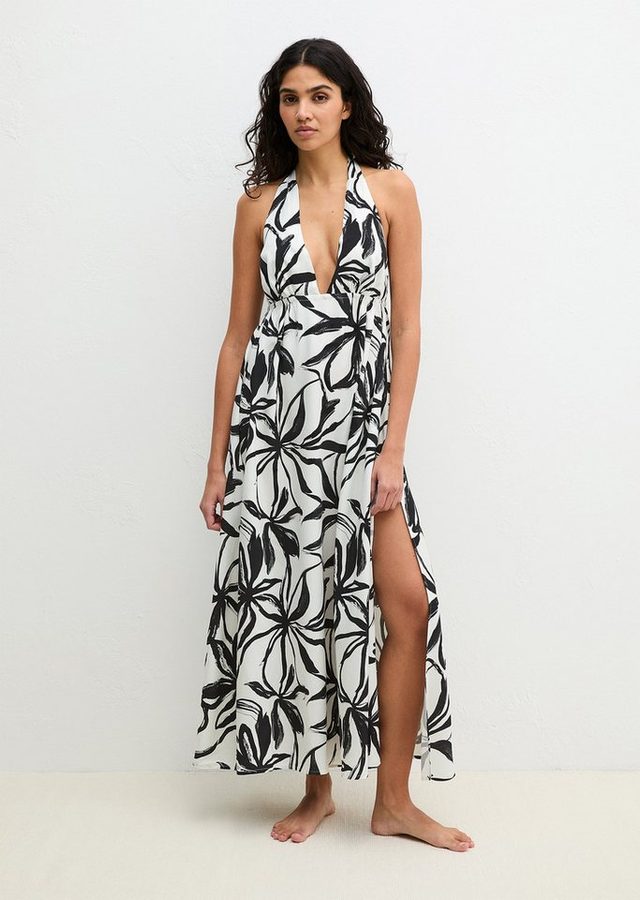 Marc O'Polo Neckholderkleid mit Allover-Print von Marc O'Polo