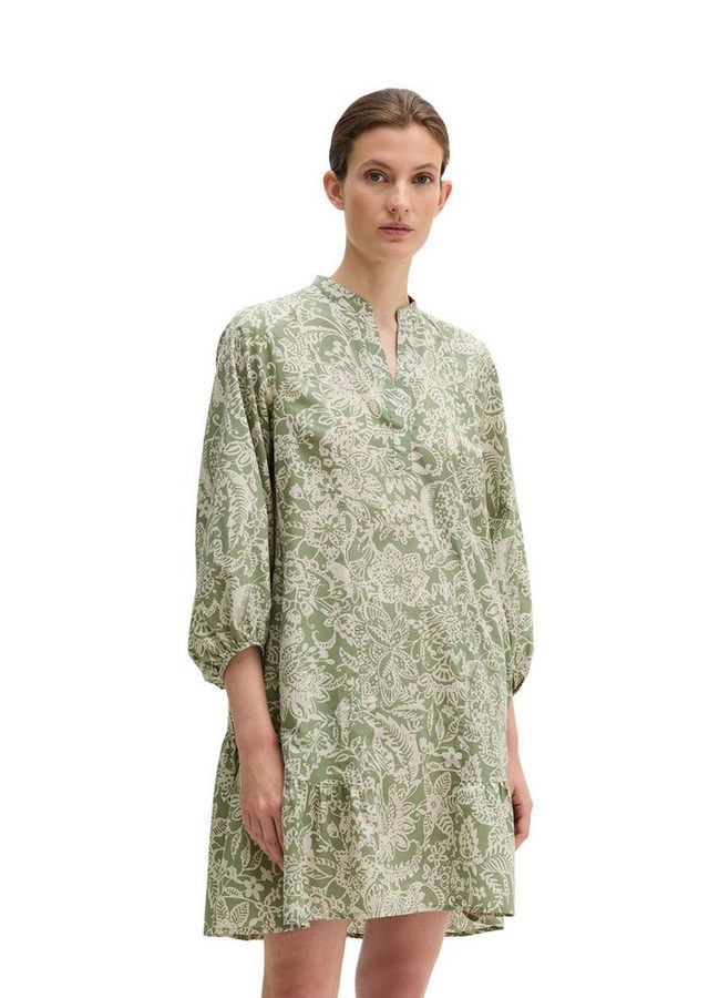 Marc O'Polo Sommerkleid loose fit aus bedrucktem Light-Popeline, ungefüttert von Marc O'Polo