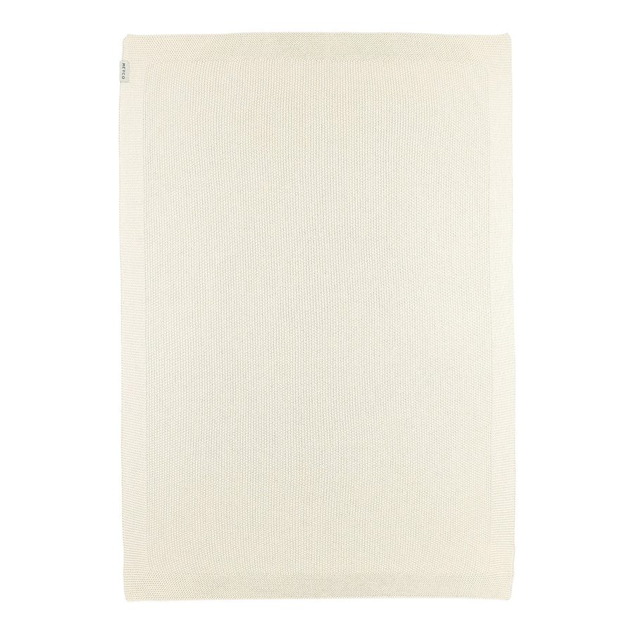 Meyco Baby Babydecke Strick Mini Relief 75x100 cm von Meyco Baby