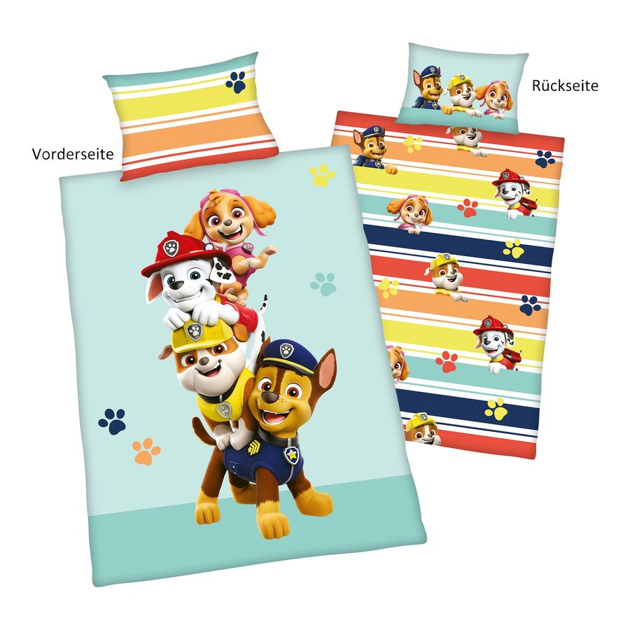 Baby Best Paw Patrol Renforcé-Bettwäsche 40x60 / 100x135 cm von Baby Best