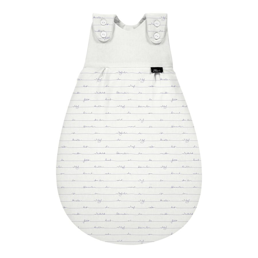 Alvi Baby-Mäxchen Ganzjahresschlafsack 2.5 TOG von Alvi