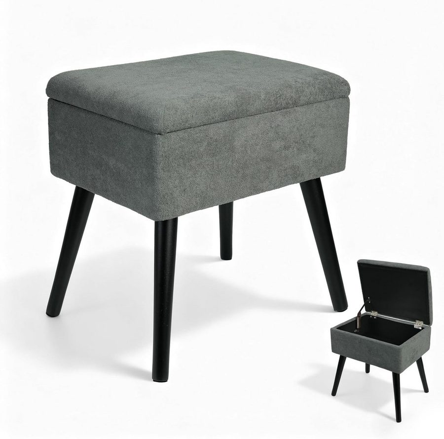 Zedelmaier Hocker Hocker schminktisch Fußhocker Schminkhocker Polsterhocker (ZD3645) von Zedelmaier