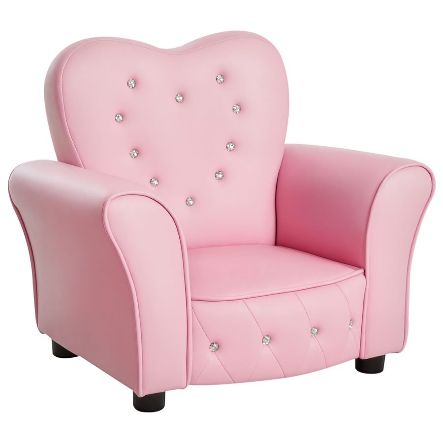 HOMCOM Sessel Kindersessel Prinzessin von HOMCOM