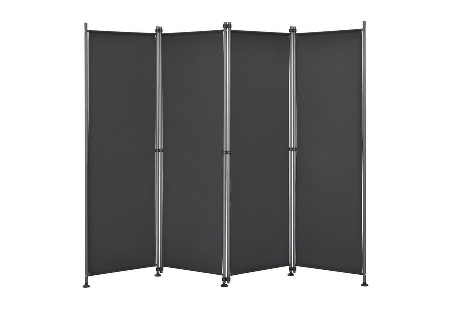 pro.tec Paravent, »Modica« Trennwand Outdoor Sichtschutz 170x215cm Schwarz von pro.tec