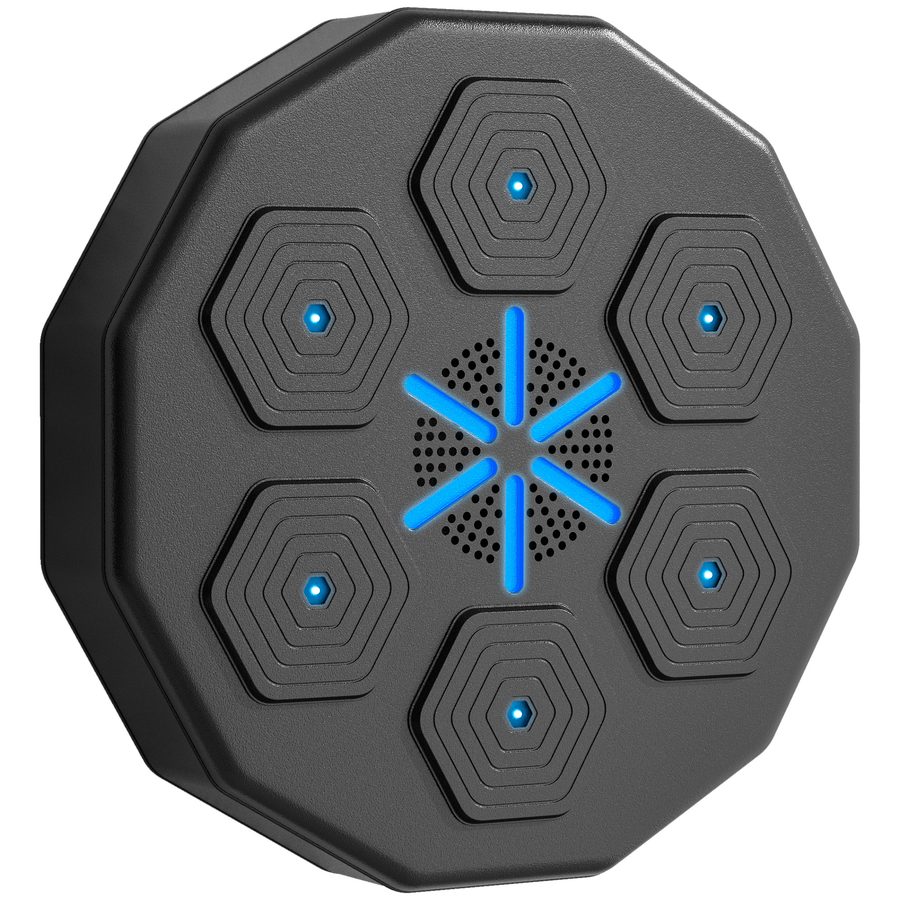 SPORTNOW Elektronische Bluetooth Boxmaschine mit Musik und LED, wandmontiertes Smart Boxziel für Erwachsene, ideal für Heimübungen   Aosom.de von SPORTNOW