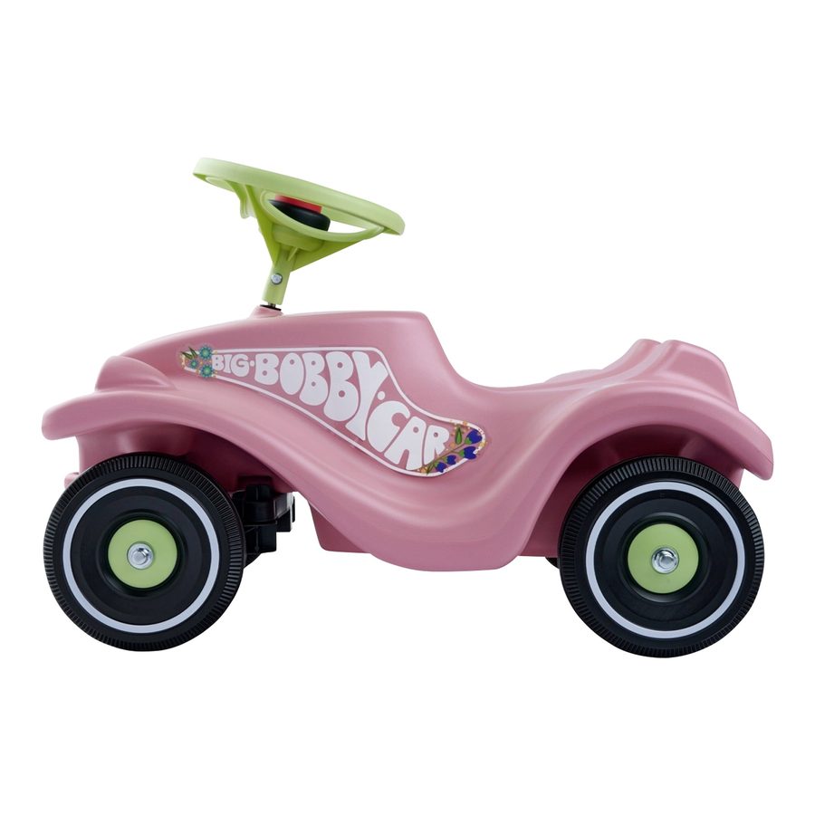 BIG Rutscherauto BIG Bobby Car Classic Flower, Made in Germany von BIG