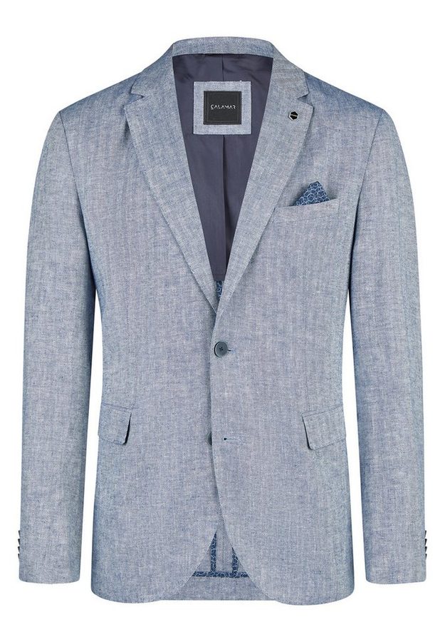Calamar Sakko Sakko Leinen Herringbone von Calamar