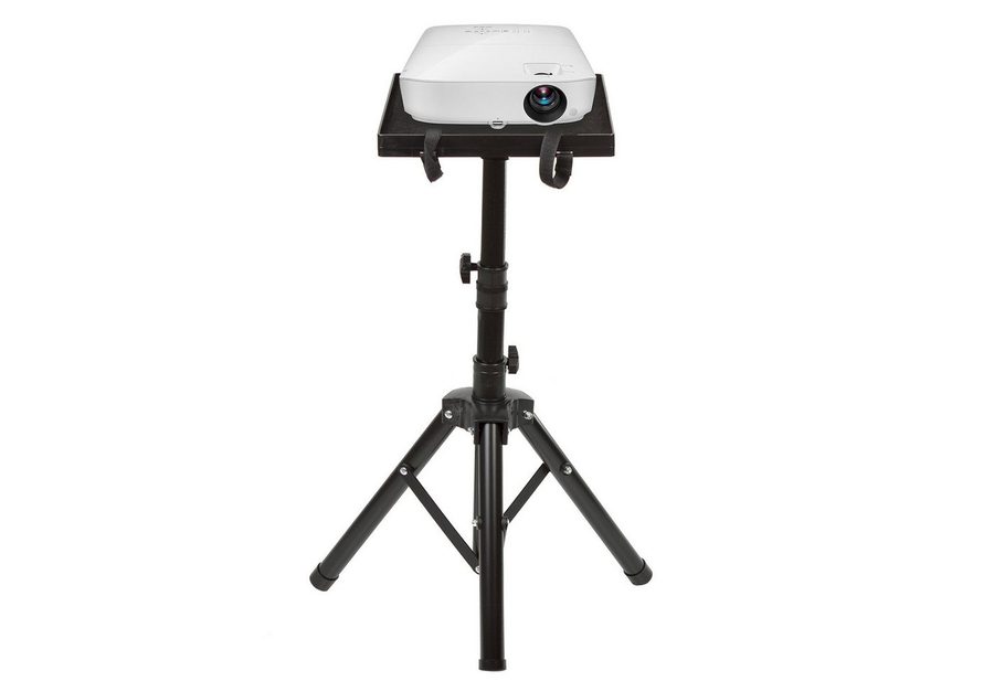 Maclean Beamer-Standfuß MC-920, (Projektor Stativ Ständer) von Maclean