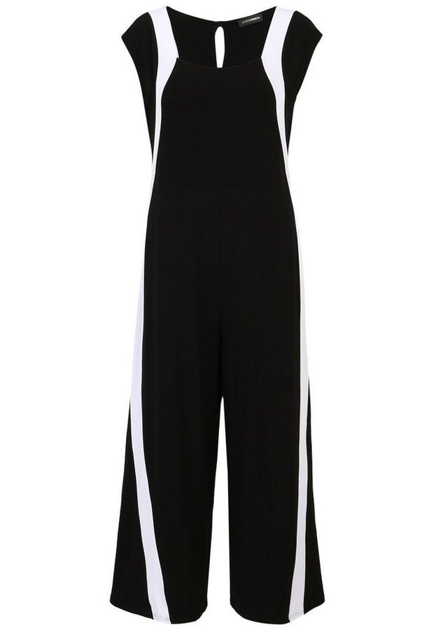 Doris Streich Jumpsuit (1-tlg) mit weißen Einsätzen von Doris Streich