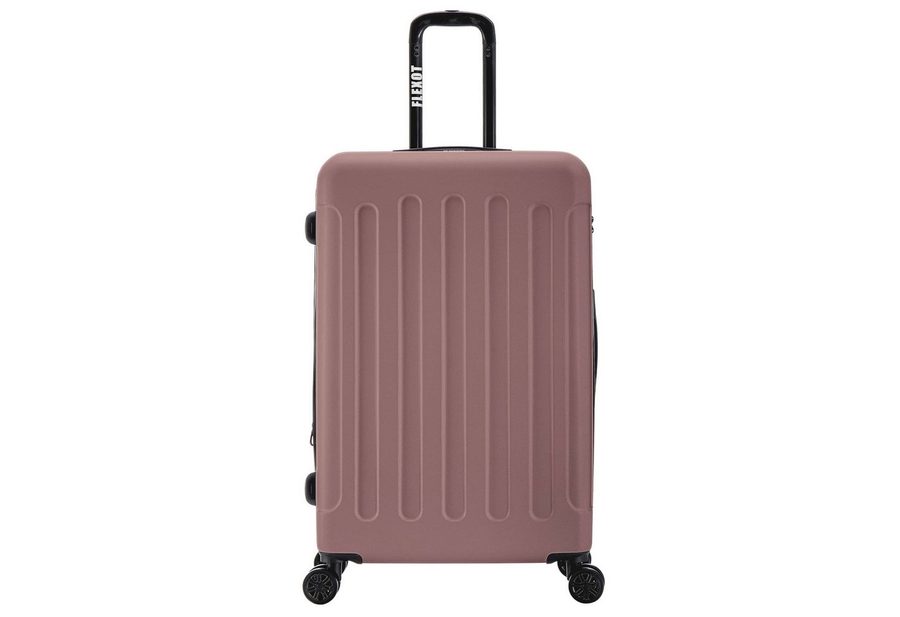 Flexot Hartschalen-Trolley F-3045 (Gr. M, L, XL) – Kofferset – ABS-Hartschale, 4 Rollen, Robuster und moderner Koffer mit vier 360° Rollen und Zahlenschloss von Flexot