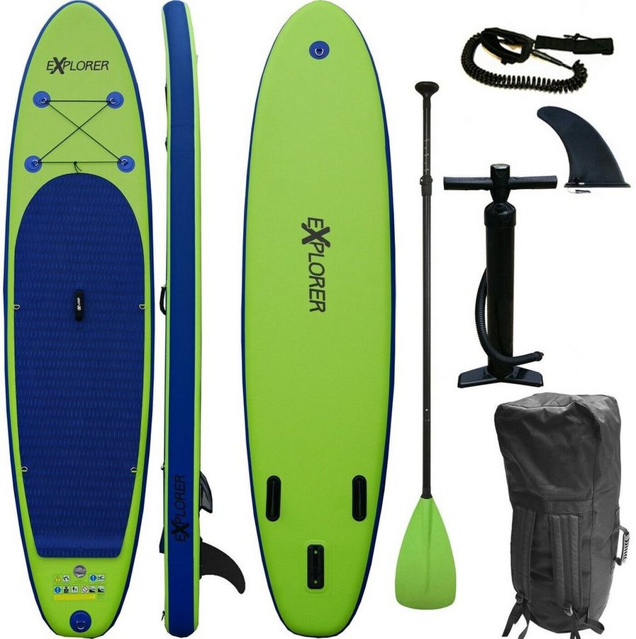 EXPLORER SUP-Board EXPLORER 320, (mit Paddel, Pumpe und Transportrucksack) von EXPLORER