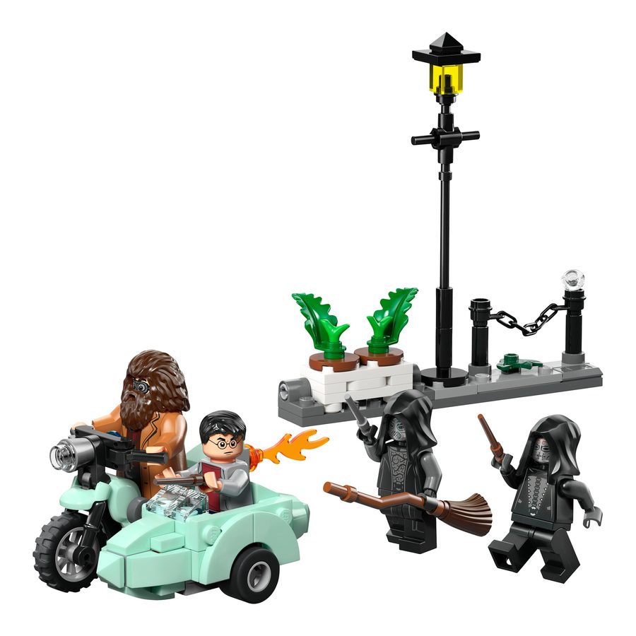 LEGO® Hagrids und Harrys Flucht aus dem Ligusterweg (76459) Konstruktionsspielsteine, (124 St), LEGO Harry Potter™ von lego®