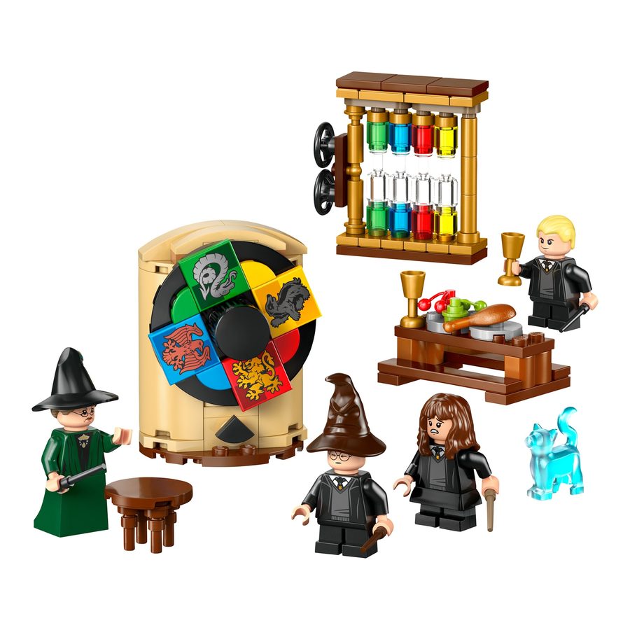 LEGO® Schloss Hogwarts: Auswahlzeremonie mit dem Sprechenden Hut (76460) Konstruktionsspielsteine, (124 St), LEGO Harry Potter™, Made in Europe von lego®
