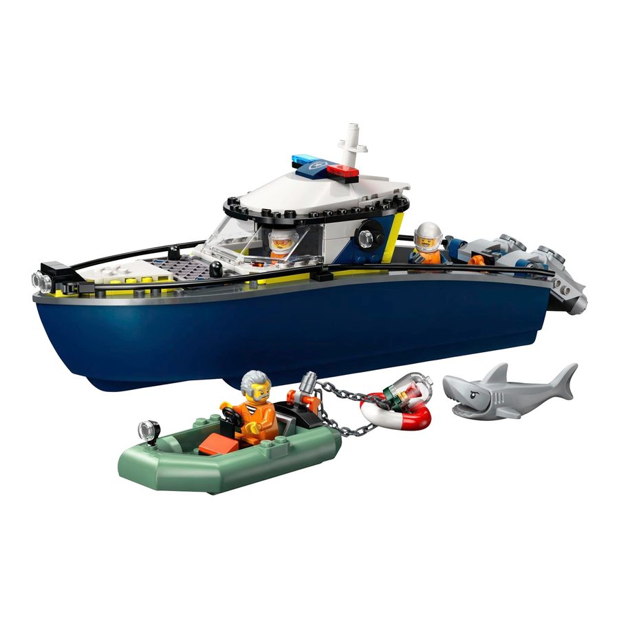 Lego® 60456 Verfolgungsjagd im Polizeiboot von Lego