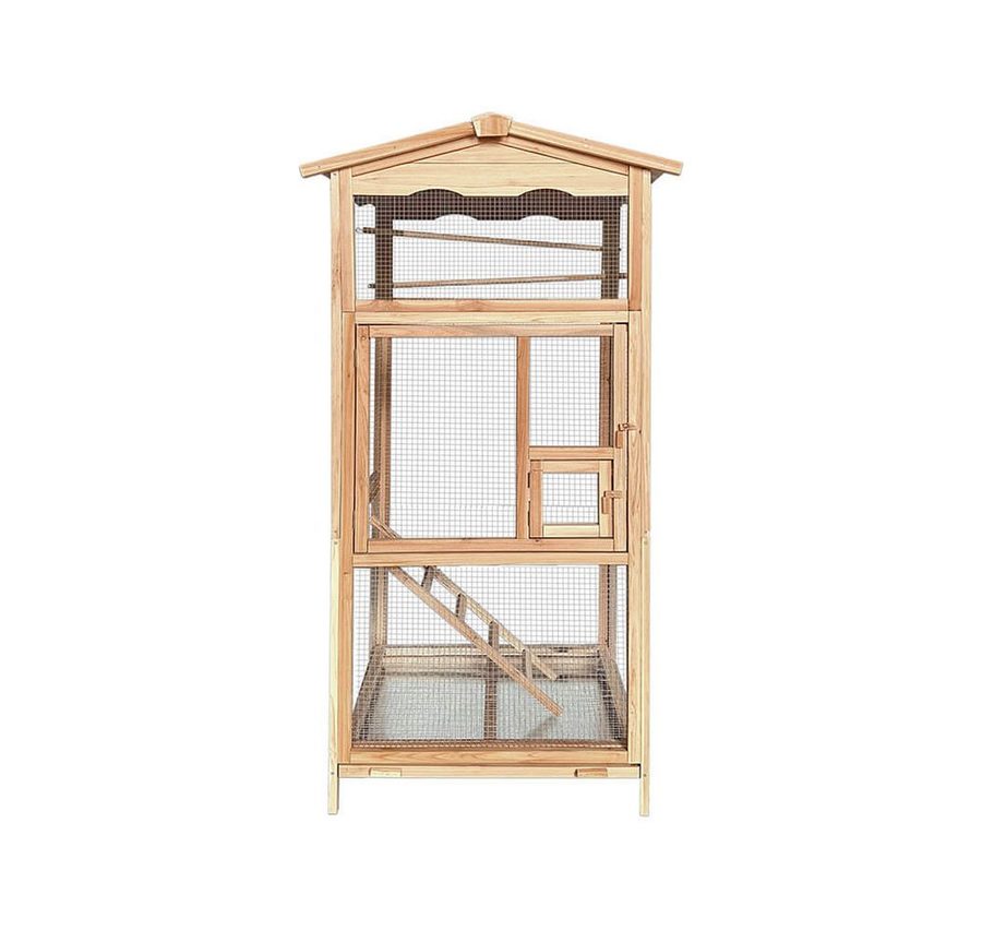 HOME DELUXE Vogelkäfig PICO Sittichkäfig, Kleintierkäfig, Hochwertiges Tannenholz von Home Deluxe