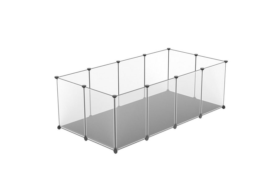 FIVMEN Freigehege Kleintiergehege mit Unterlage DIY Kleintierauslauf Innengehege, Kleintiergehege mit Unterlage DIY Kleintierauslauf Innengehege von FIVMEN