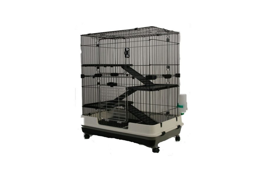 MYPETS Kleintierkäfig Nagervoliere BIG CAGE XL Nagerkäfig Käfig Voliere Metall Nager von MYPETS