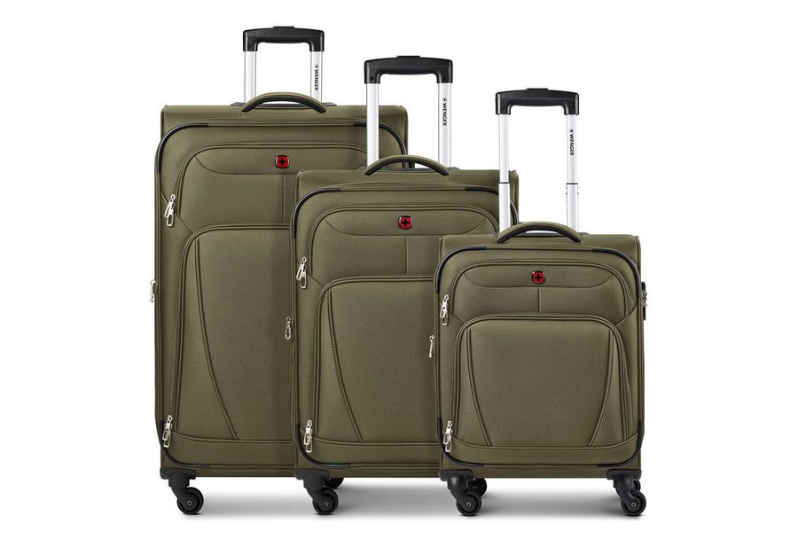 Wenger Trolleyset Beaumont, 4 Rollen, (3-teilig, 3 tlg), Polyester von Wenger