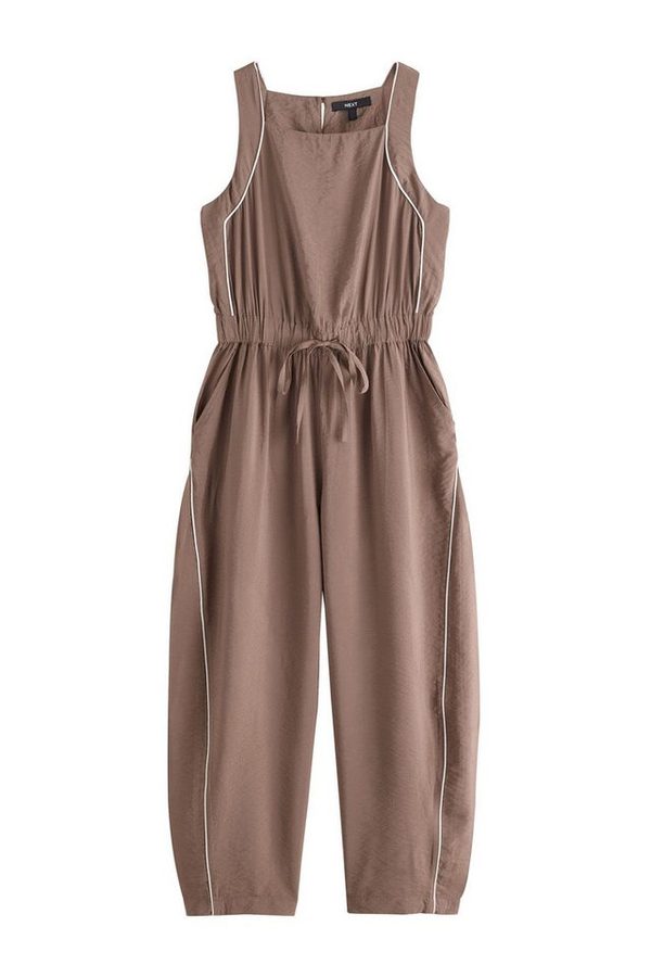 Next Jumpsuit Jumpsuit mit Barrel-Bein mit eckigem Ausschnitt (1-tlg) von Next