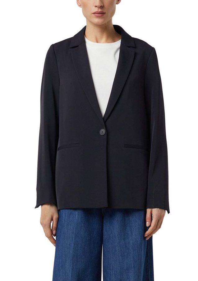 comma Jackenblazer Oversize-Blazer mit Reverskragen von comma