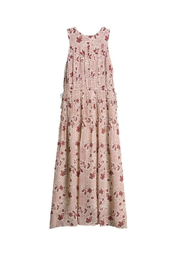 Bhoem Midikleid BHOEM ärmelloses Midikleid mit Blumen-Print (1-tlg) von Bhoem