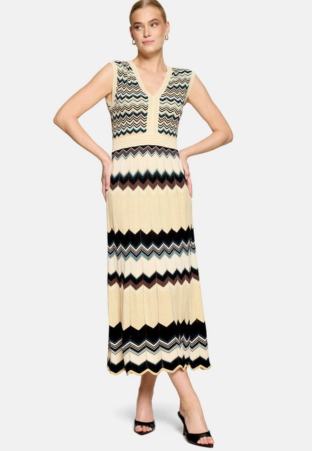 Zero Strickkleid Damen mit Lurexfaden Material von Zero