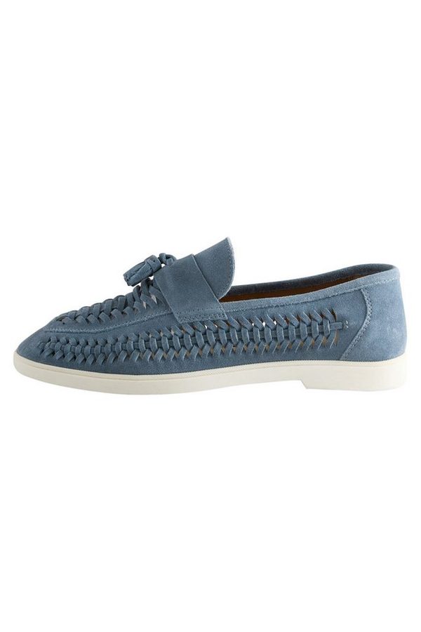 Next Loafer aus Veloursleder mit Quastendetails Loafer von Next