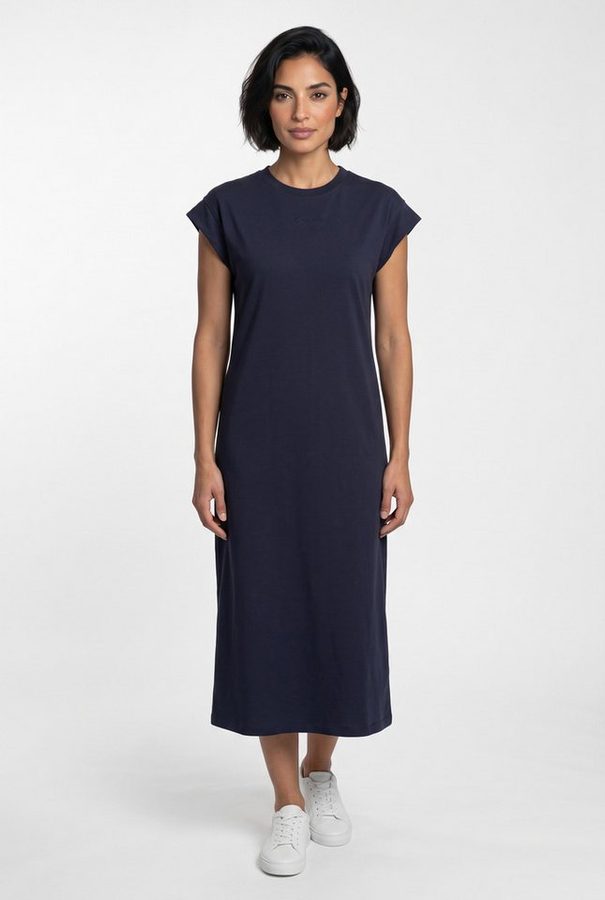 BOSS ORANGE Jerseykleid Edress Premium Damenmode mit Schlitzen, Logoschriftzug von Boss Orange