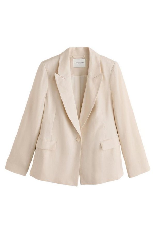 LAURA ASHLEY Jackenblazer Laura Ashley Blazer aus Leinen (1-tlg) von Laura Ashley
