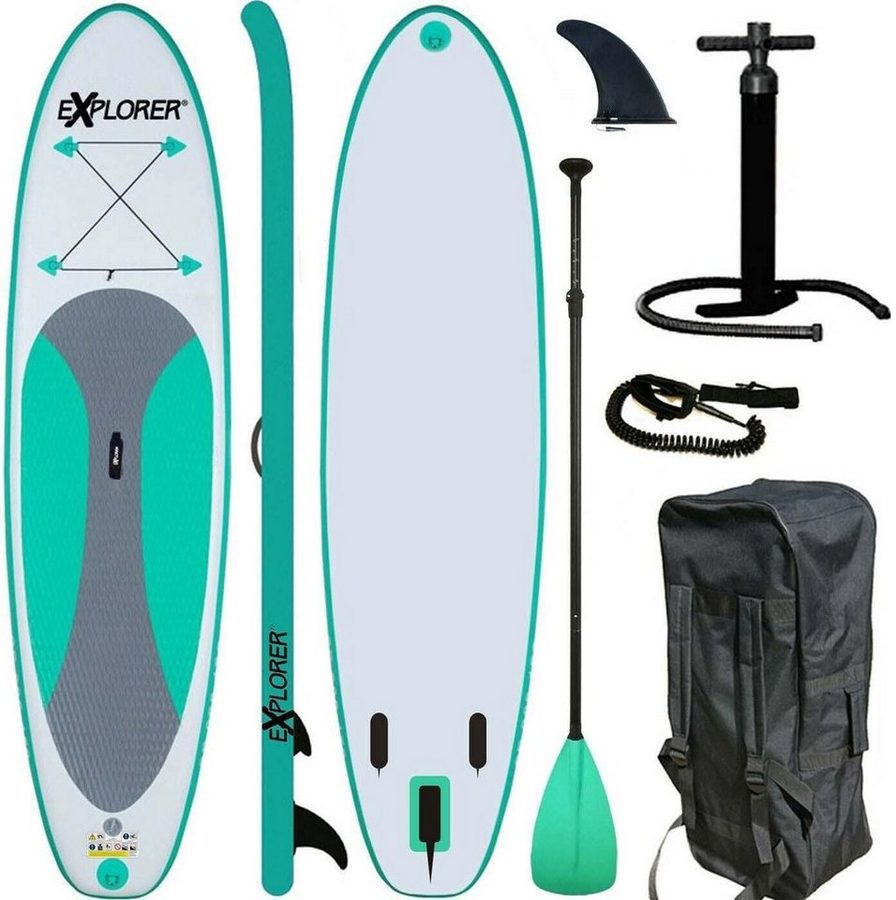 EXPLORER SUP-Board Explorer SUP 300, (Set, 6 tlg., mit Paddel, Pumpe und Transportrucksack) von EXPLORER