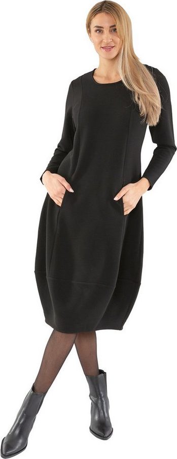 Estefania for woman Ballonkleid 193-5101, Estefania for woman Ballonkleid mit Ottoman Ripp Ottoman Stoff von Estefania for woman