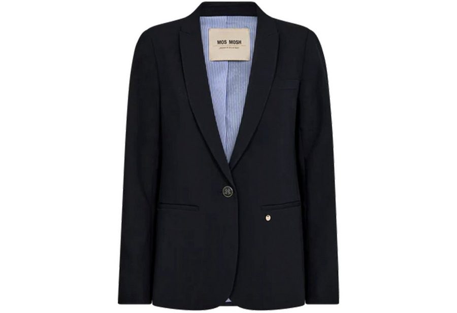 Mos Mosh Longblazer MOS MOSH Blazer ANINE LEA mit Viskose - Blau von MOS MOSH