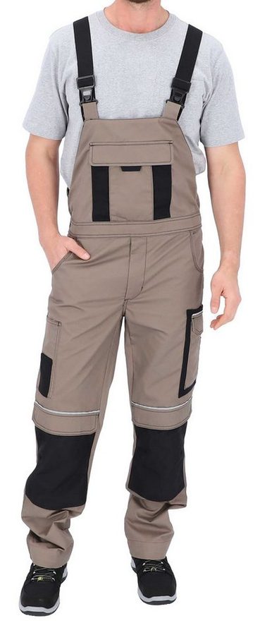 ELIWORX Arbeitslatzhose Stretch Einsatz bequeme robuste flexible Herrenhose Smartes Taschen-Design ideal für Handwerk Heimwerk und Baugewerbe von ELIWORX